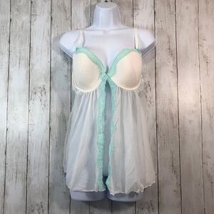 Passion Forever Teddy Flyaway Sheer Top L